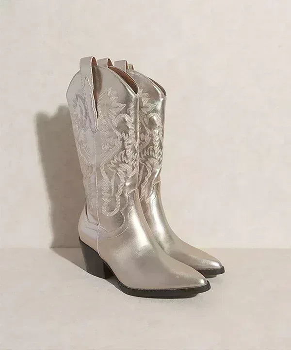 AMAYA-CLASSIC WESTERN BOOTS - Western Grace Collective