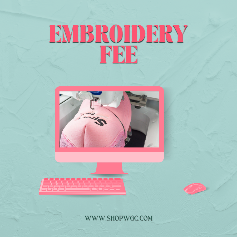 Embroidery Fee x1000 stitches