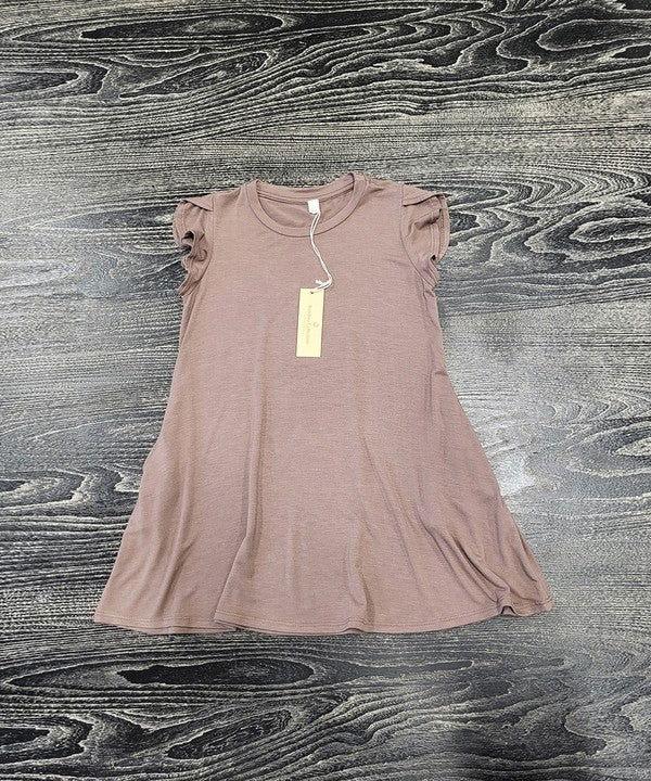 BAMBOO TULIP DRESS KIDS - Western Grace Collective