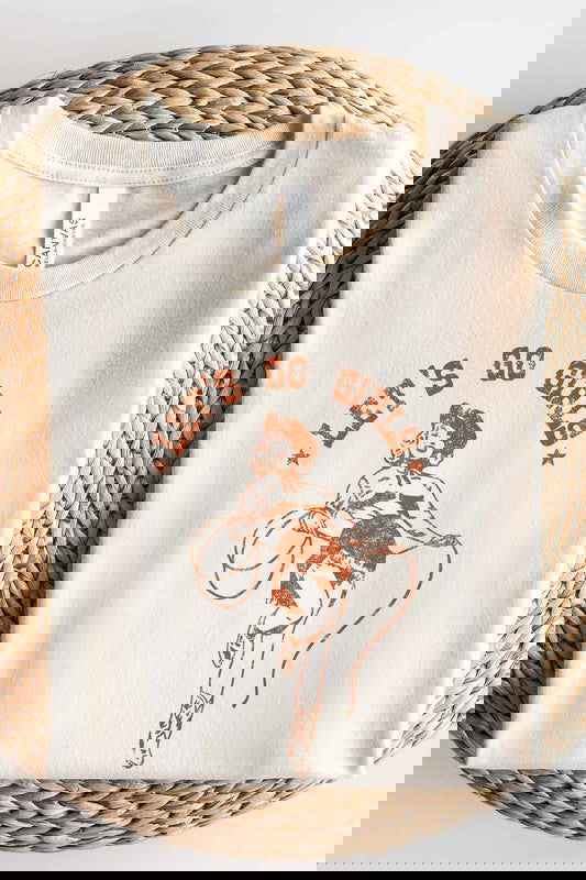 LETS GO GIRLS OVERSIZED GRAPHIC TEE / T-SHIRT - Western Grace Collective
