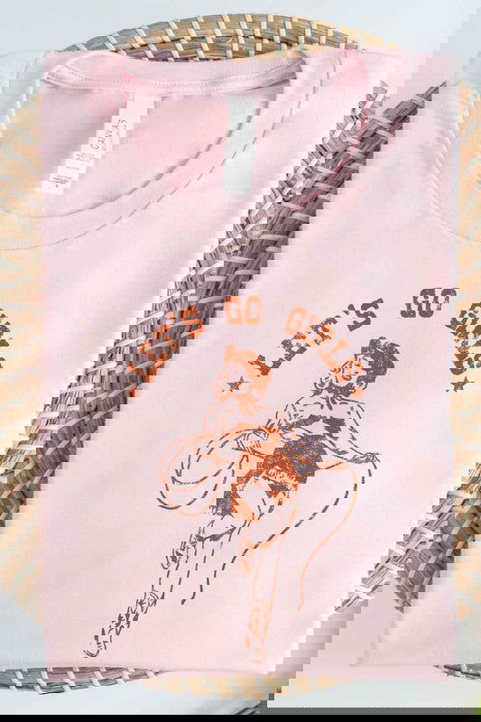 LETS GO GIRLS OVERSIZED GRAPHIC TEE / T-SHIRT - Western Grace Collective