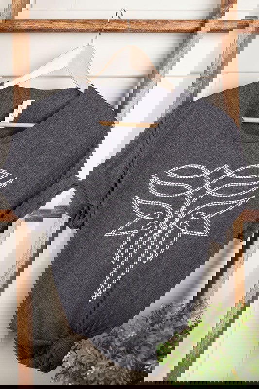Western Boot Stitch Graphic T Shirts - Western Grace Collective