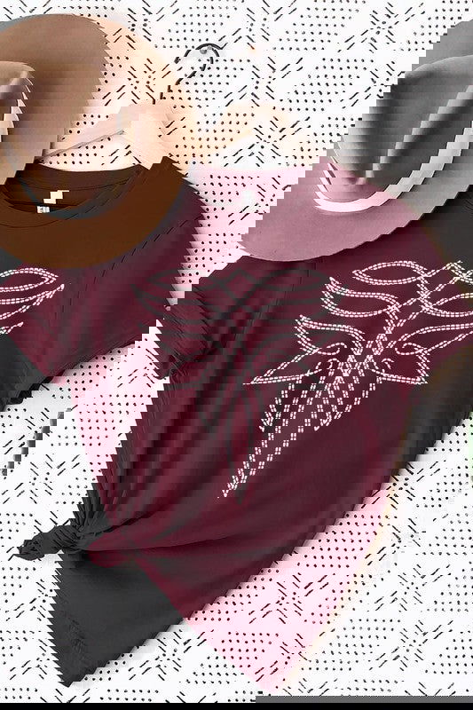 Western Boot Stitch Graphic T Shirts - Western Grace Collective