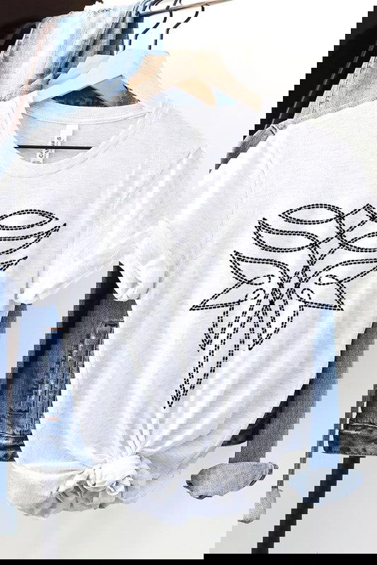 Western Boot Stitch Graphic T Shirts - Western Grace Collective