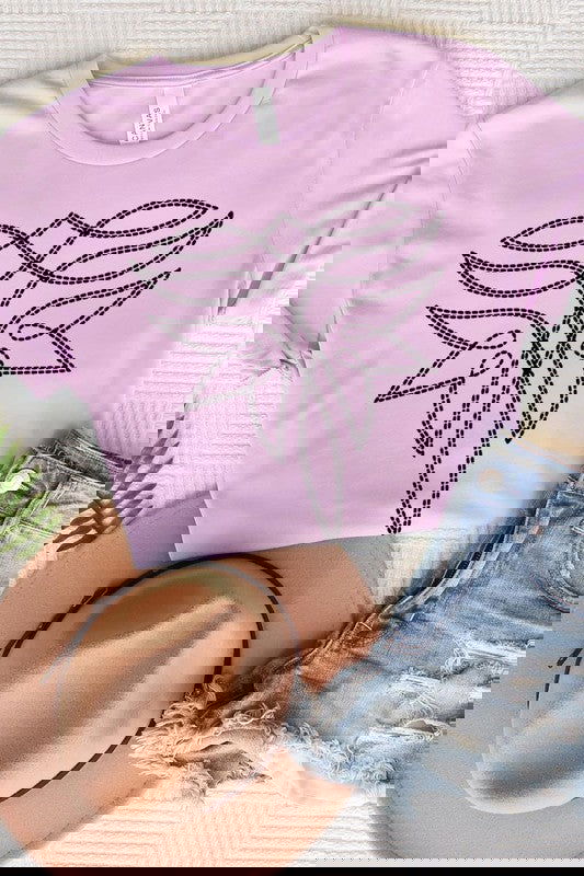 Western Boot Stitch Graphic T Shirts - Western Grace Collective