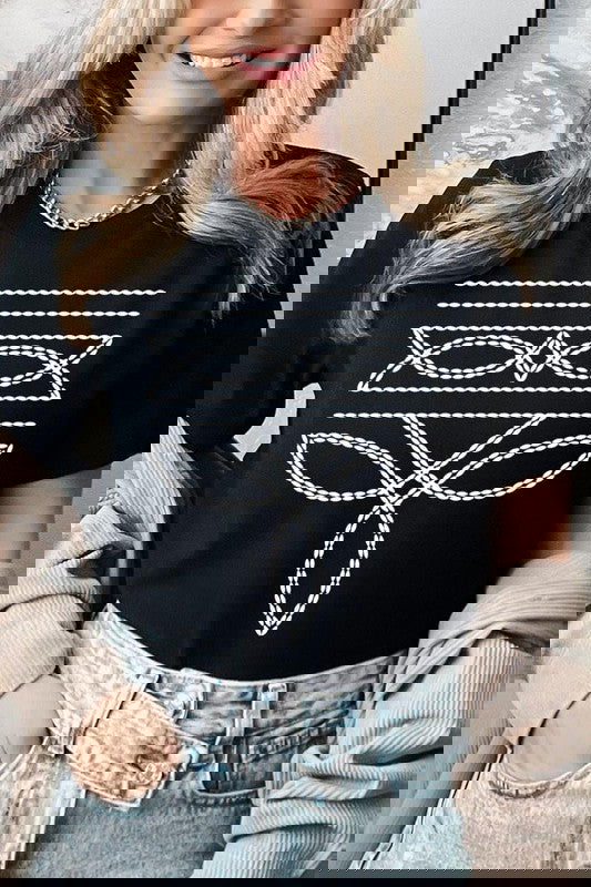 Western Boot Stitch Graphic T Shirts - Western Grace Collective