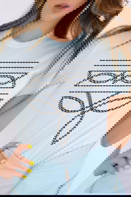 Western Boot Stitch Graphic T Shirts - Western Grace Collective