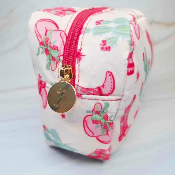 Western Whimsy Everyday Cosmetic Case - Western Grace Collective