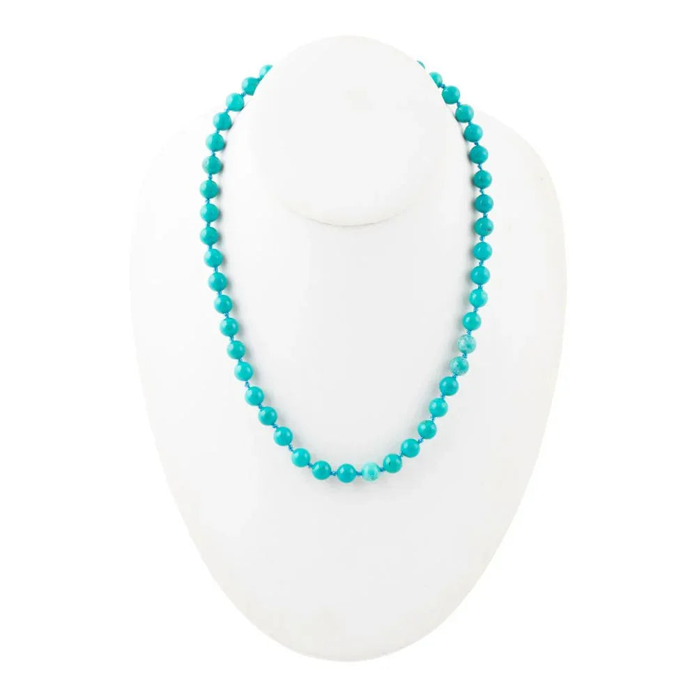 Love Knots Blue Turquoise Necklace - Western Grace Collective