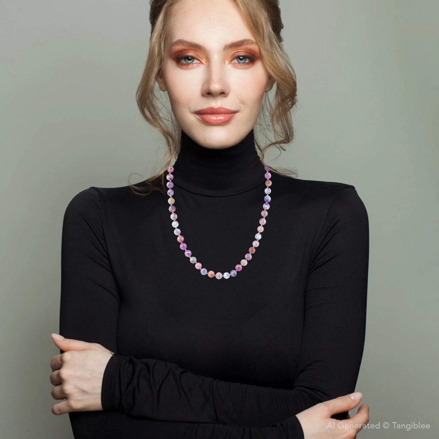 Love Knots Pink Jasper Necklace - Western Grace Collective