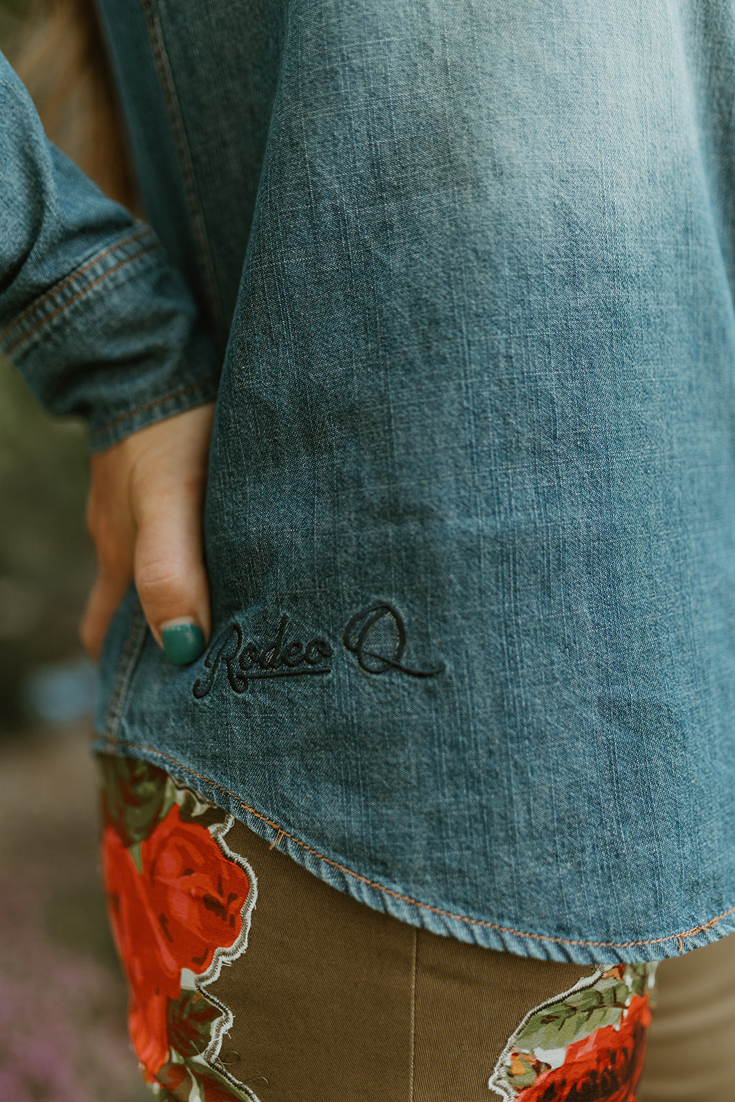 American Mustang Button Up