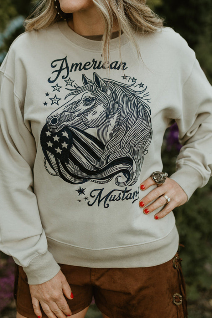 American Mustang Pullover