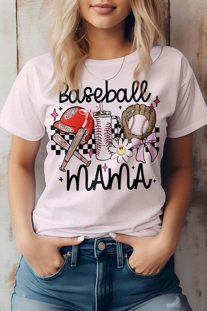 Baseball Mama Graphic Tee - Western Grace Collective