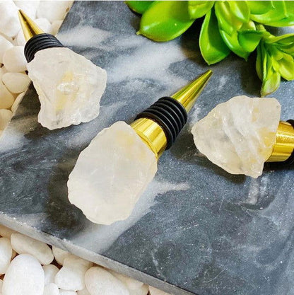 Beauty of Nature Stone Wine Stopper - Western Grace Collective