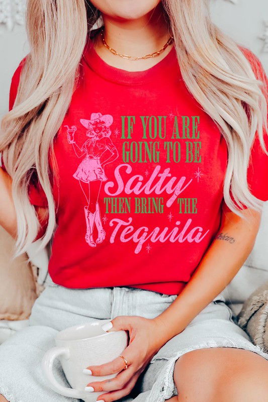 Cowgirl Tequila Graphic T Shirts - Western Grace Collective