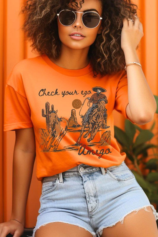 Ego Amigo Cowboy Western Graphic T Shirts - Western Grace Collective