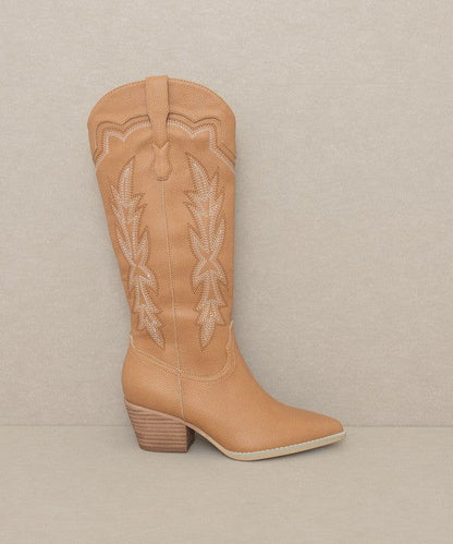 Oasis Society Ainsley - Embroidered Cowboy Boot - Western Grace Collective