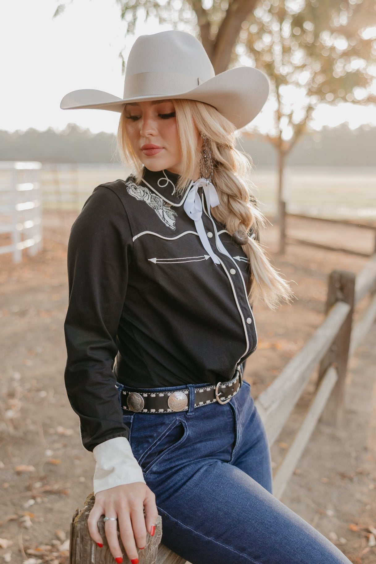 Let's Rodeo Button Up