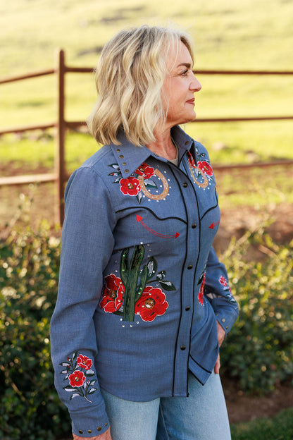 Denim Daydream Button Up
