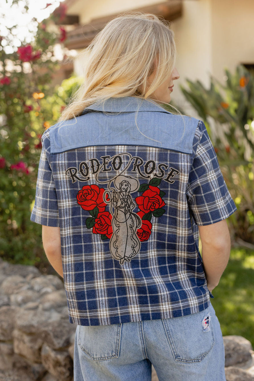 Blue Bonnet Rodeo Blouse
