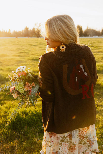 Nana's Rose Garden Sweater