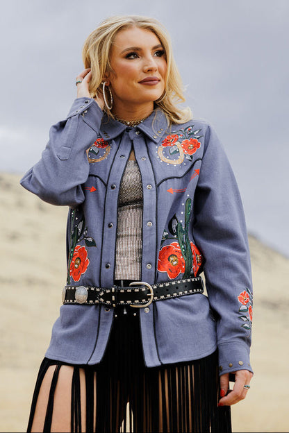 Denim Daydream Button Up